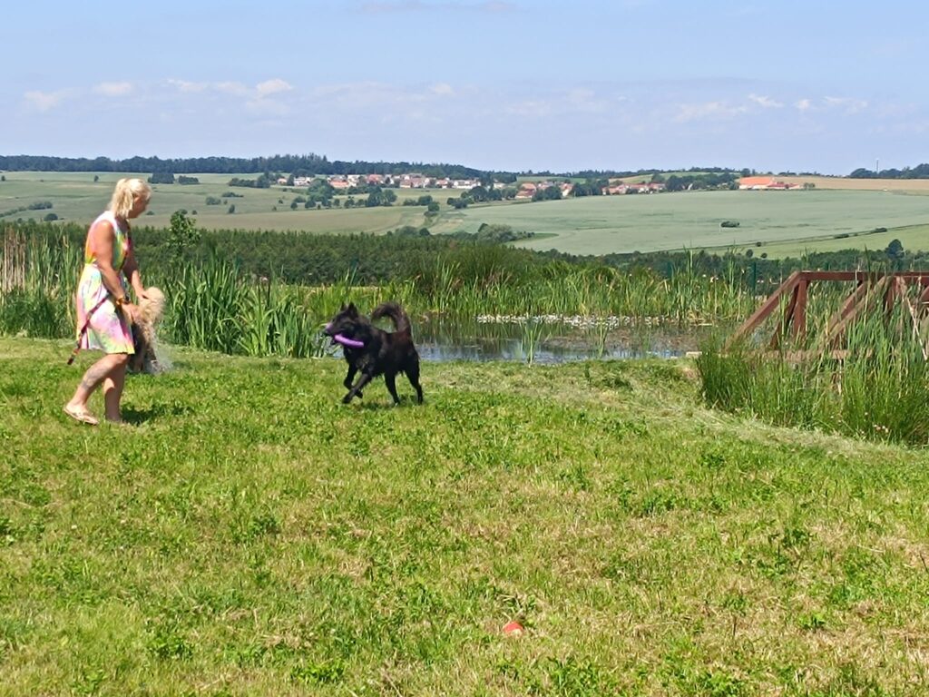 Z víkendových komunikaček s Lenkou Blachovou v Borovně