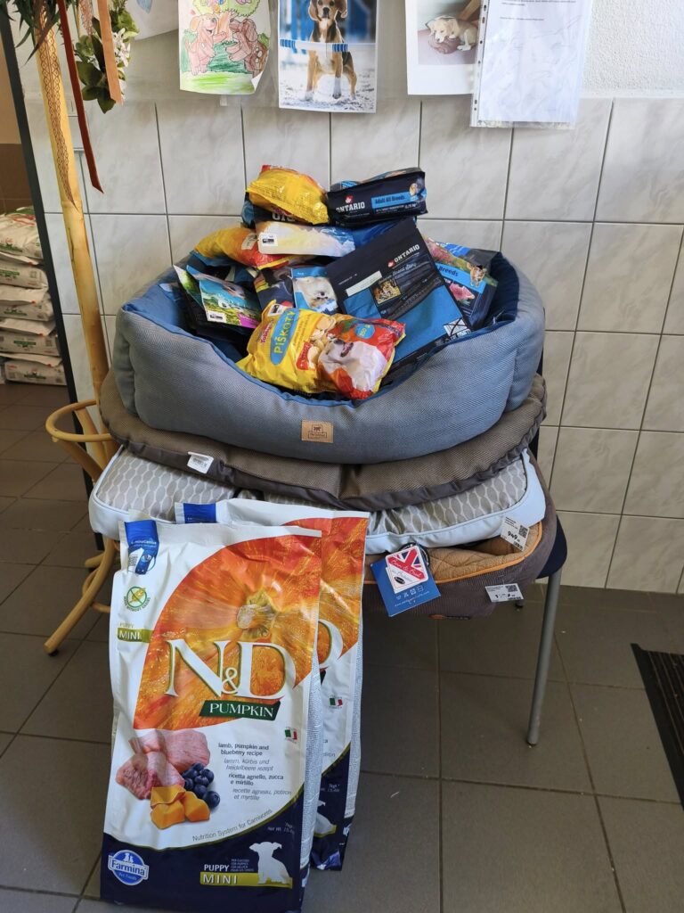 Děkujeme majitelům lab. bígličky Kley za sbírku ze SuperZoo Prostejov 2.